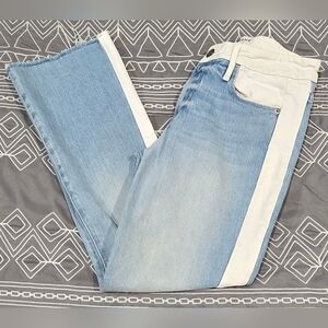 FRAME Denim Le Crop Mini Boot In Olin Size 25